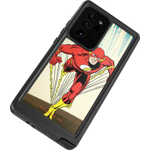 DC Comics The Flash Classic Art Sprint Pose Galaxy Note20 Ultra 5G Waterproof Case